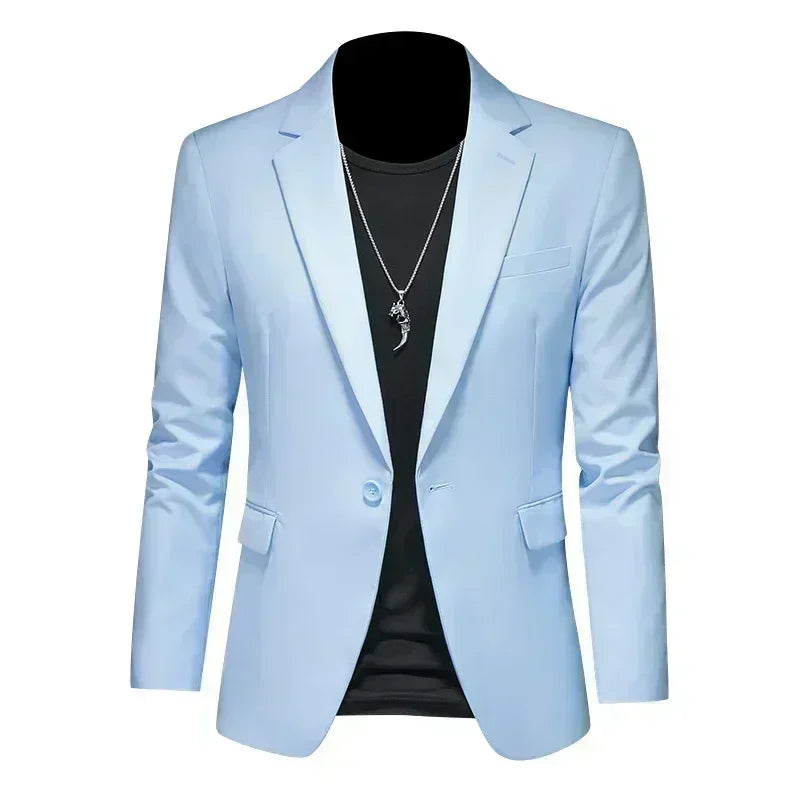 Blazer homme business – Style élégant, coupe slim, plusieurs couleurs, idéal affaires & mariage