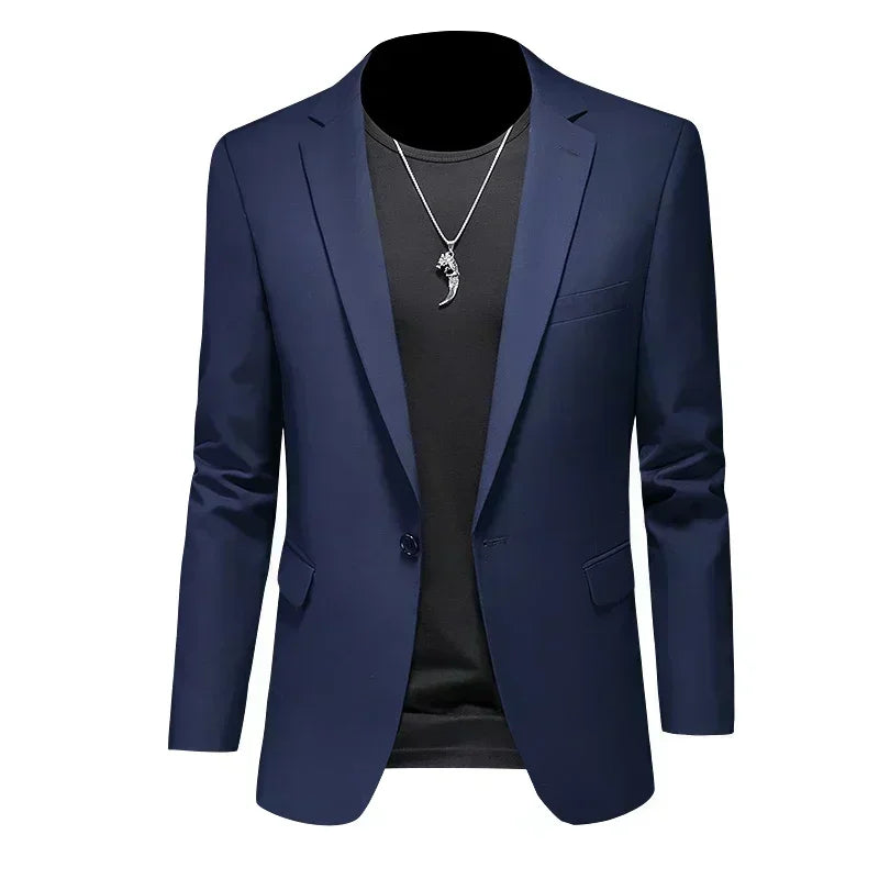 Blazer homme business – Style élégant, coupe slim, plusieurs couleurs, idéal affaires & mariage