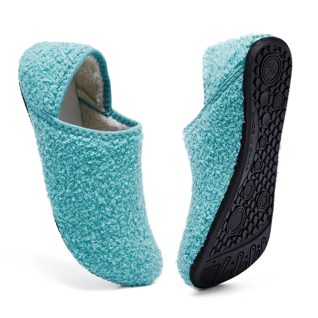 Chaussons D’Hiver Doux en Coton – Antidérapants, Chauds & Confortables | Pantoufles Maison Unisexes