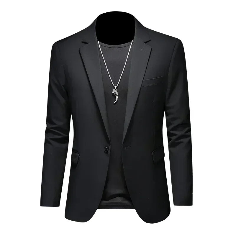 Blazer homme business – Style élégant, coupe slim, plusieurs couleurs, idéal affaires & mariage