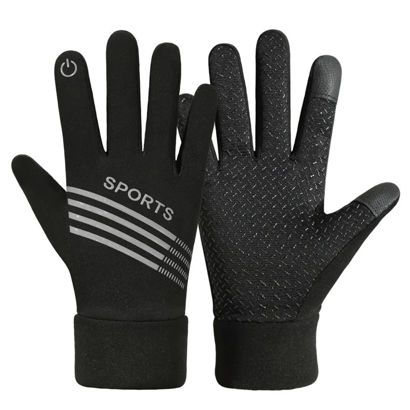 Gants Thermiques Hiver Waterproof pour Cyclisme – Anti-Dérapants, Écran Tactile, Coupe-Vent | Vélo, Ski & Outdoor