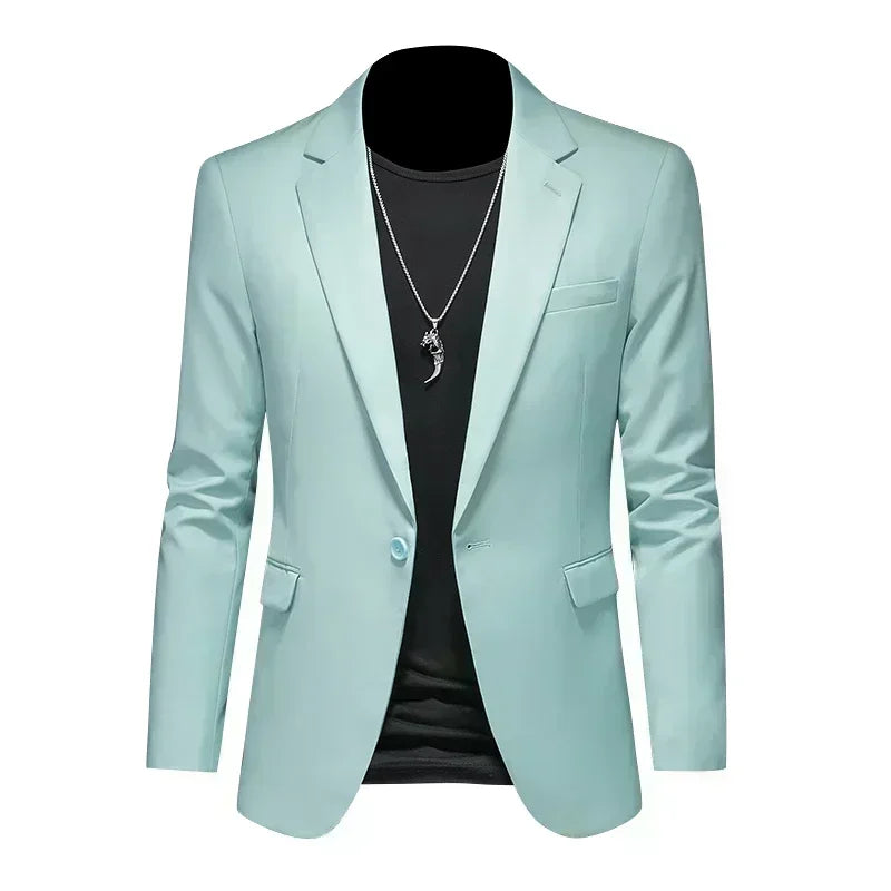 Blazer homme business – Style élégant, coupe slim, plusieurs couleurs, idéal affaires & mariage