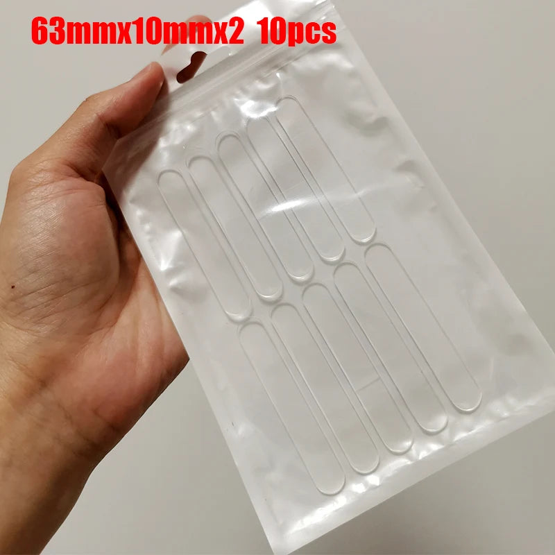 Pastilles Antidérapantes Transparente – Patins en Silicone Auto-Adhésifs pour Meubles, Portes & Tiroirs | Anti-Choc et Anti-Bruit