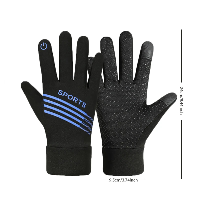 Gants Thermiques Hiver Waterproof pour Cyclisme – Anti-Dérapants, Écran Tactile, Coupe-Vent | Vélo, Ski & Outdoor