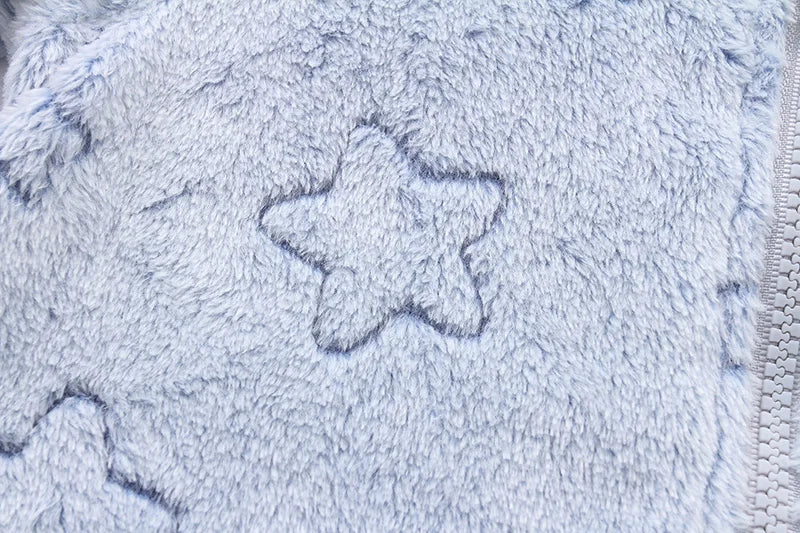 Combinaison Hiver Bébé – Pilote Chaud en Flanelle pour Garçon & Fille (0–12 Mois)