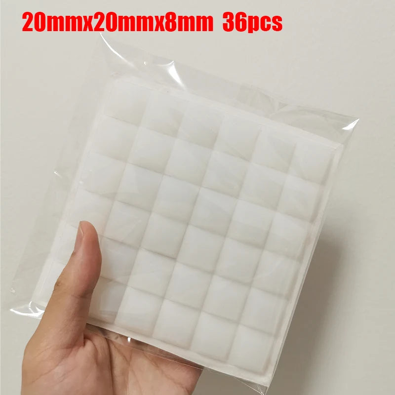 Pastilles Antidérapantes Transparente – Patins en Silicone Auto-Adhésifs pour Meubles, Portes & Tiroirs | Anti-Choc et Anti-Bruit