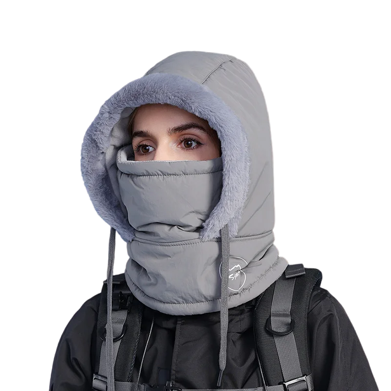 Balaclava Hiver Chaude Unisexe – Cagoule Polaire Respirante avec Cache-Cou | Anti-Vent, Ultra-Douce, Outdoor Sports