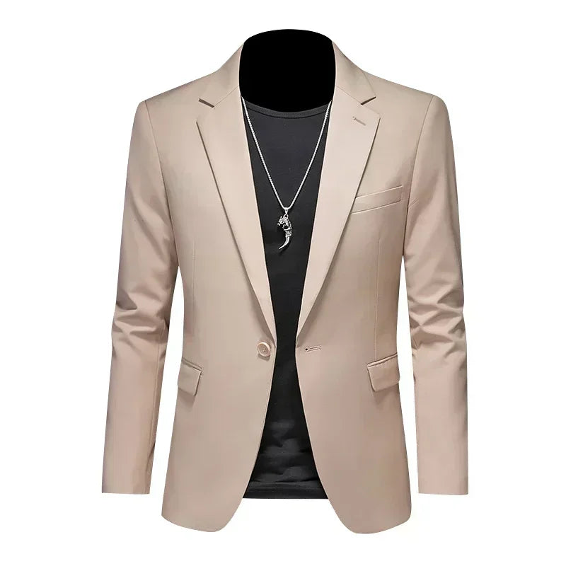 Blazer homme business – Style élégant, coupe slim, plusieurs couleurs, idéal affaires & mariage