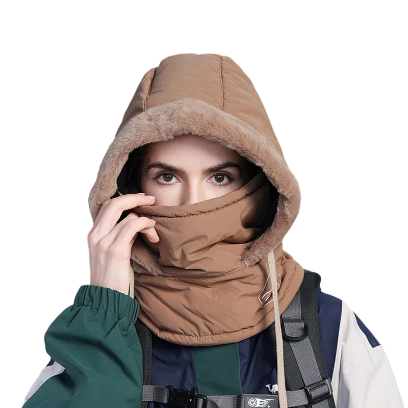 Balaclava Hiver Chaude Unisexe – Cagoule Polaire Respirante avec Cache-Cou | Anti-Vent, Ultra-Douce, Outdoor Sports