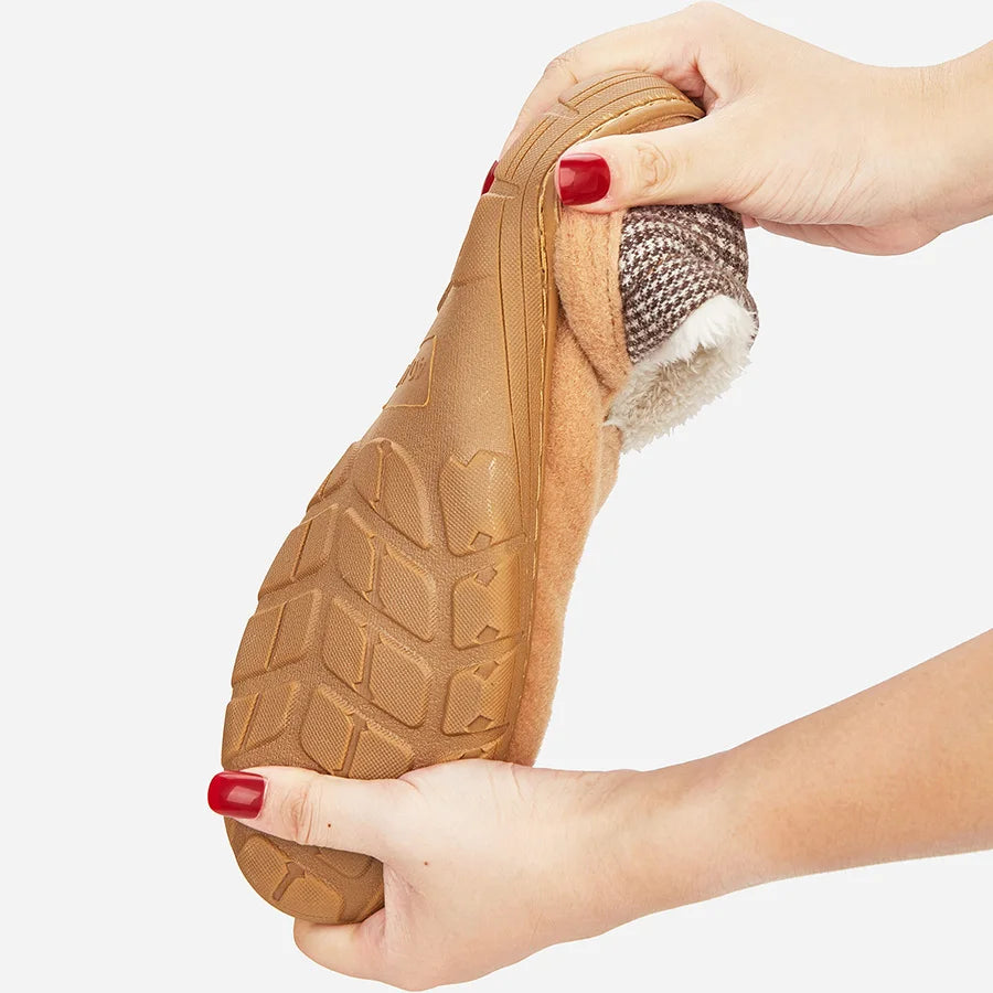 Pantoufles Hiver Homme Ultra Confort | Semelle TPR Antidérapante | Intérieur Doux & Mousse Mémoire | Chaussons Chauds Maison