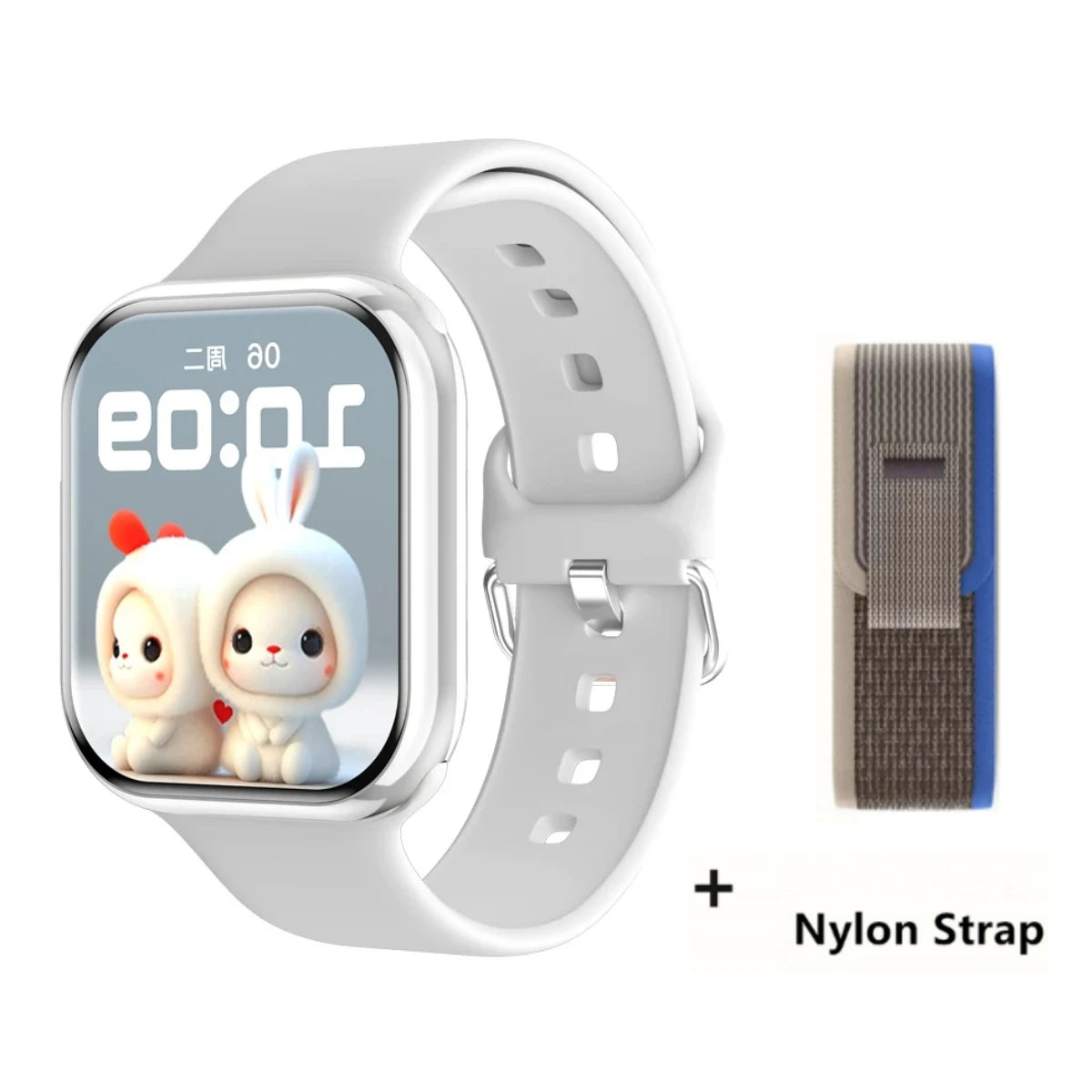 DTNew Watch Series 10 – Smartwatch 2025 Bluetooth Call, NFC, GPS, Body Temperature, Fitness Tracking – Compatible Android & iOS