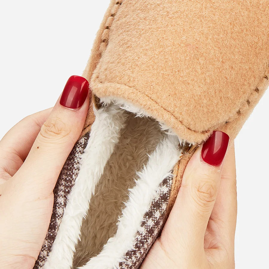 Pantoufles Hiver Homme Ultra Confort | Semelle TPR Antidérapante | Intérieur Doux & Mousse Mémoire | Chaussons Chauds Maison