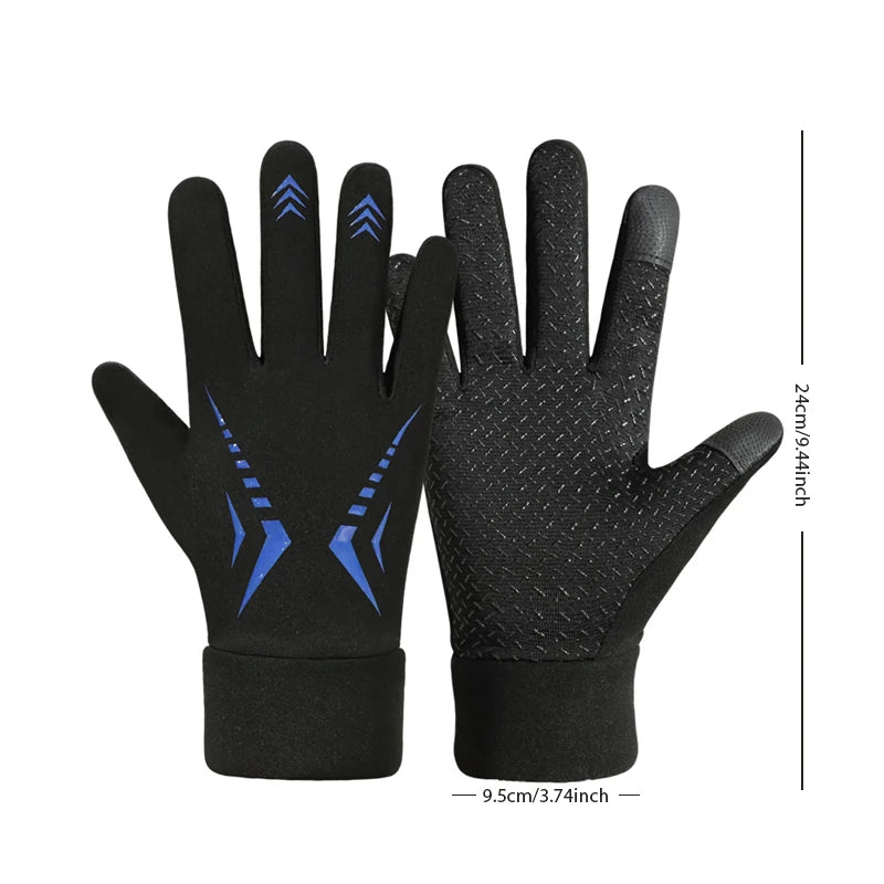 Gants Thermiques Hiver Waterproof pour Cyclisme – Anti-Dérapants, Écran Tactile, Coupe-Vent | Vélo, Ski & Outdoor
