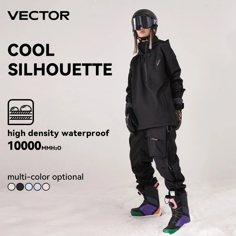Ensemble de Ski Imperméable Unisexe – Manteau & Pantalon Chaud, Coupe-Vent, Résistant au Froid | Hiver, Snowboard, Sports Extérieurs