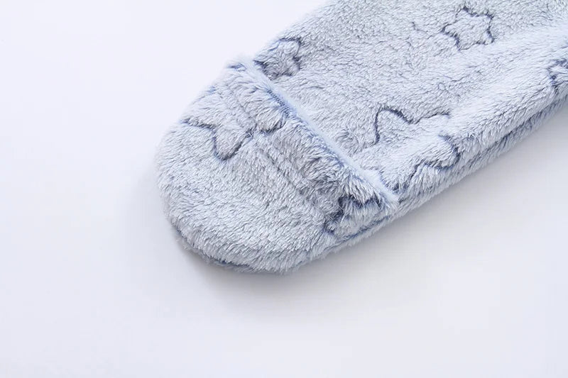 Combinaison Hiver Bébé – Pilote Chaud en Flanelle pour Garçon & Fille (0–12 Mois)