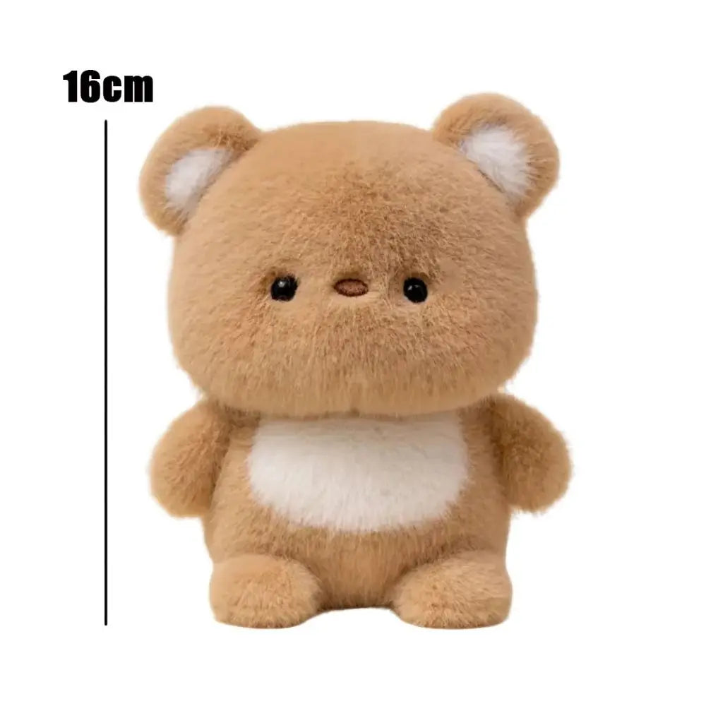 Peluche 16 cm – Capybara, Éléphant, Lapin et Ourson – Doudou Doux et Adorable