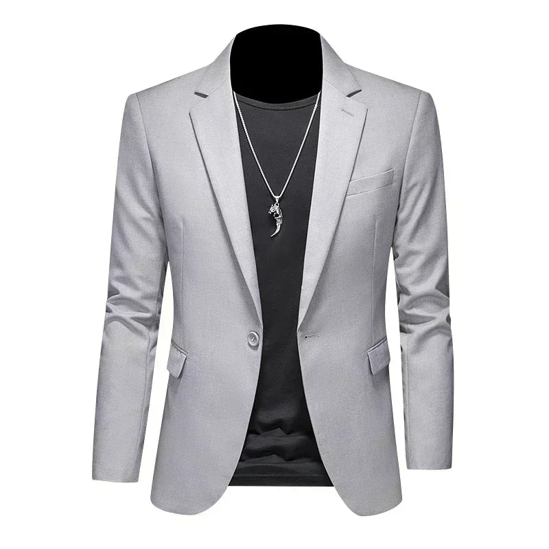 Blazer homme business – Style élégant, coupe slim, plusieurs couleurs, idéal affaires & mariage