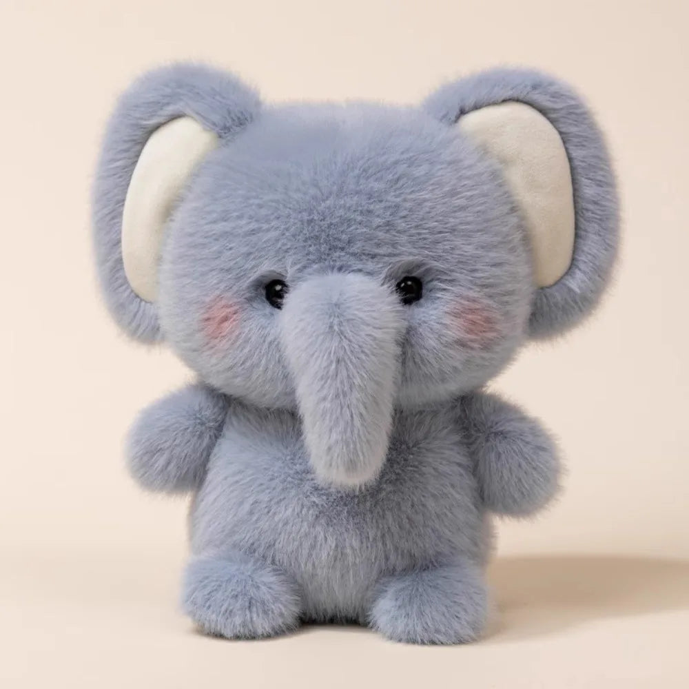 Peluche 16 cm – Capybara, Éléphant, Lapin et Ourson – Doudou Doux et Adorable