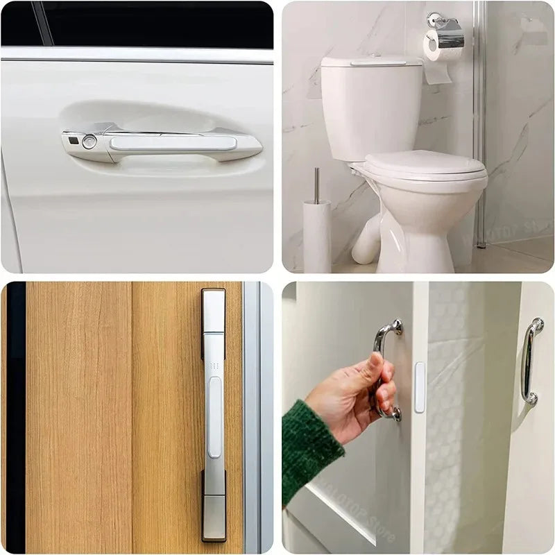 Pastilles Antidérapantes Transparente – Patins en Silicone Auto-Adhésifs pour Meubles, Portes & Tiroirs | Anti-Choc et Anti-Bruit