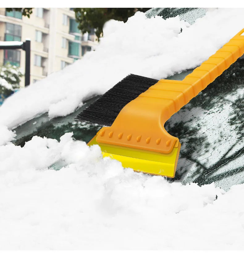 Outil Hiver 2-en-1 pour Voiture – Pelle à Neige + Brosse Antigivre | Compact, Flexible & Sécuritaire