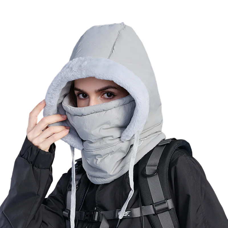 Balaclava Hiver Chaude Unisexe – Cagoule Polaire Respirante avec Cache-Cou | Anti-Vent, Ultra-Douce, Outdoor Sports