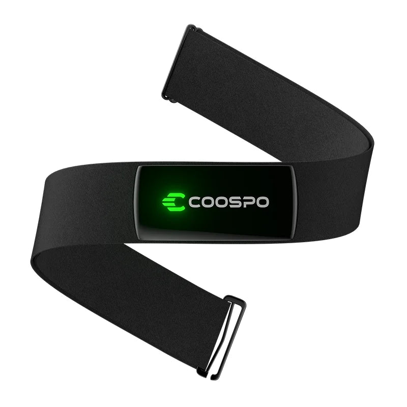 Ceinture Cardio Rechargeable COOSPO H9Z – Capteur de Fréquence Cardiaque Bluetooth 5.0 ANT+ Étanche IP67 pour Entraînement Sportif