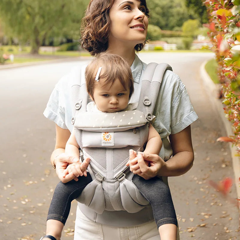 Porte-Bébé Ergonomique Respirable 4 Positions – Soutien Lombaire, Confort Bébé & Parent (3,5–20 kg)