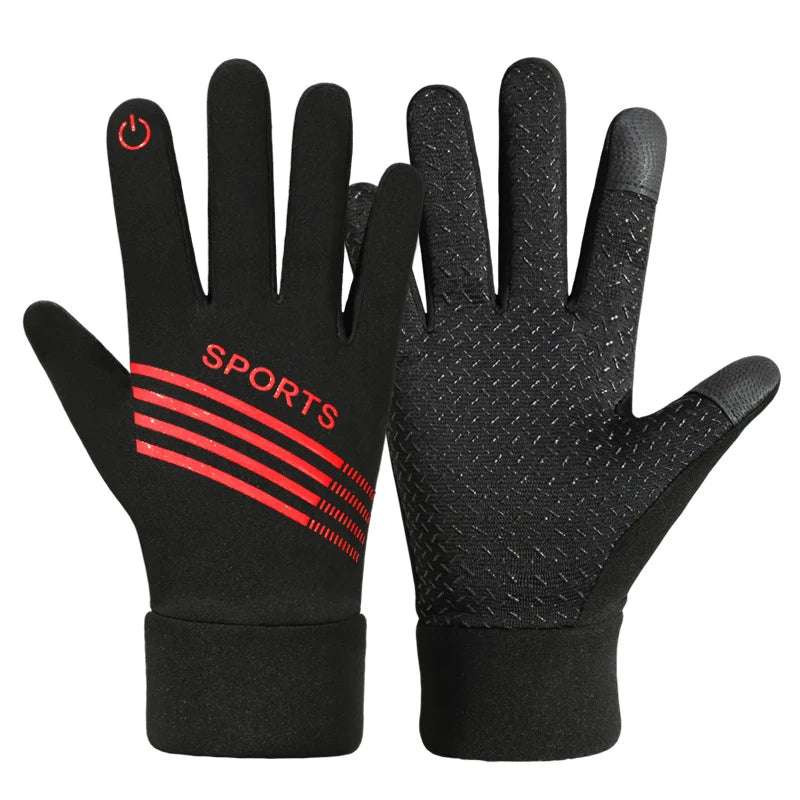 Gants Thermiques Hiver Waterproof pour Cyclisme – Anti-Dérapants, Écran Tactile, Coupe-Vent | Vélo, Ski & Outdoor