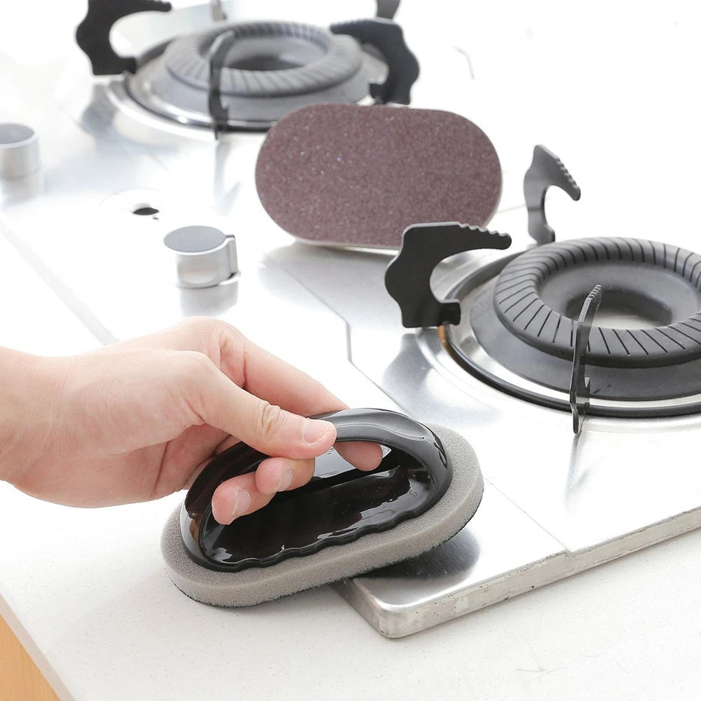 Éponge Magique de Cuisine – Brosse de Nettoyage Anti-Calcaire | Éponge Mélamine Puissante pour Casseroles & Poêles