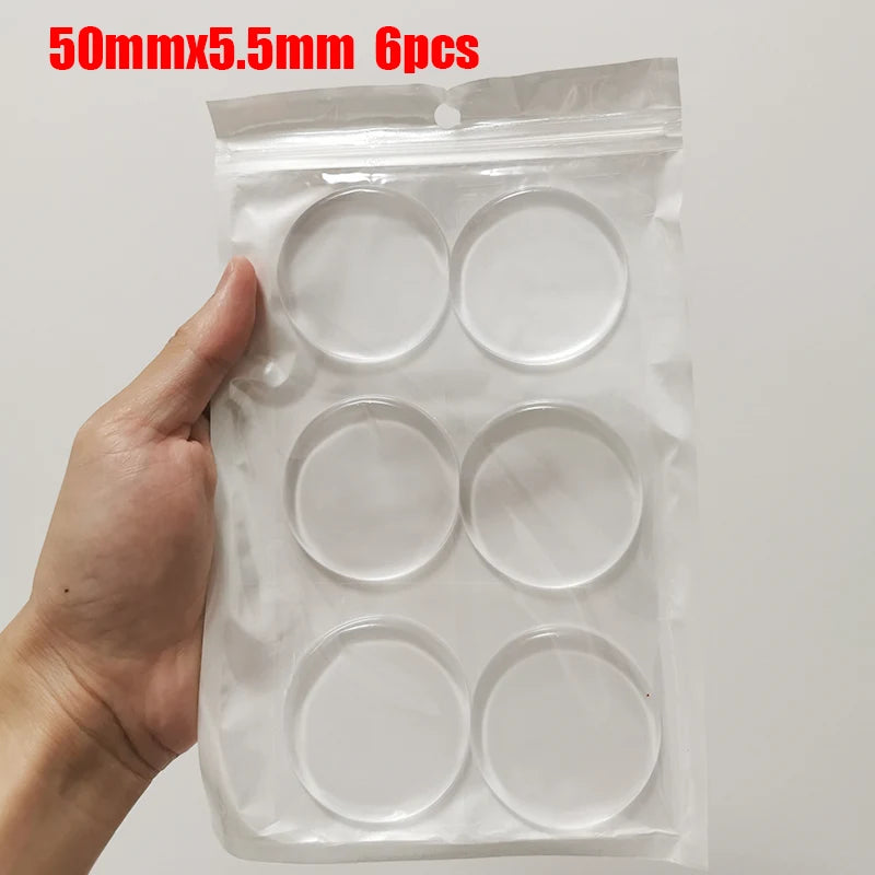 Pastilles Antidérapantes Transparente – Patins en Silicone Auto-Adhésifs pour Meubles, Portes & Tiroirs | Anti-Choc et Anti-Bruit