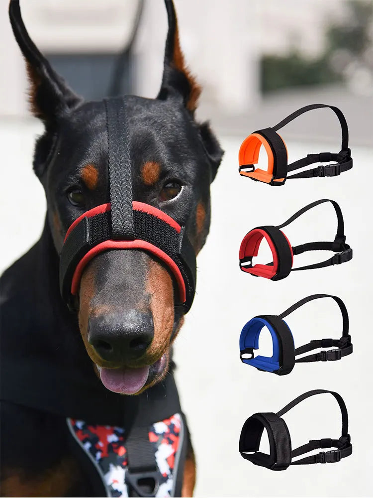 Muselière Respirante pour Grand Chien – Ajustable, Confortable & Anti-Morsure | Sécurité & Entraînement