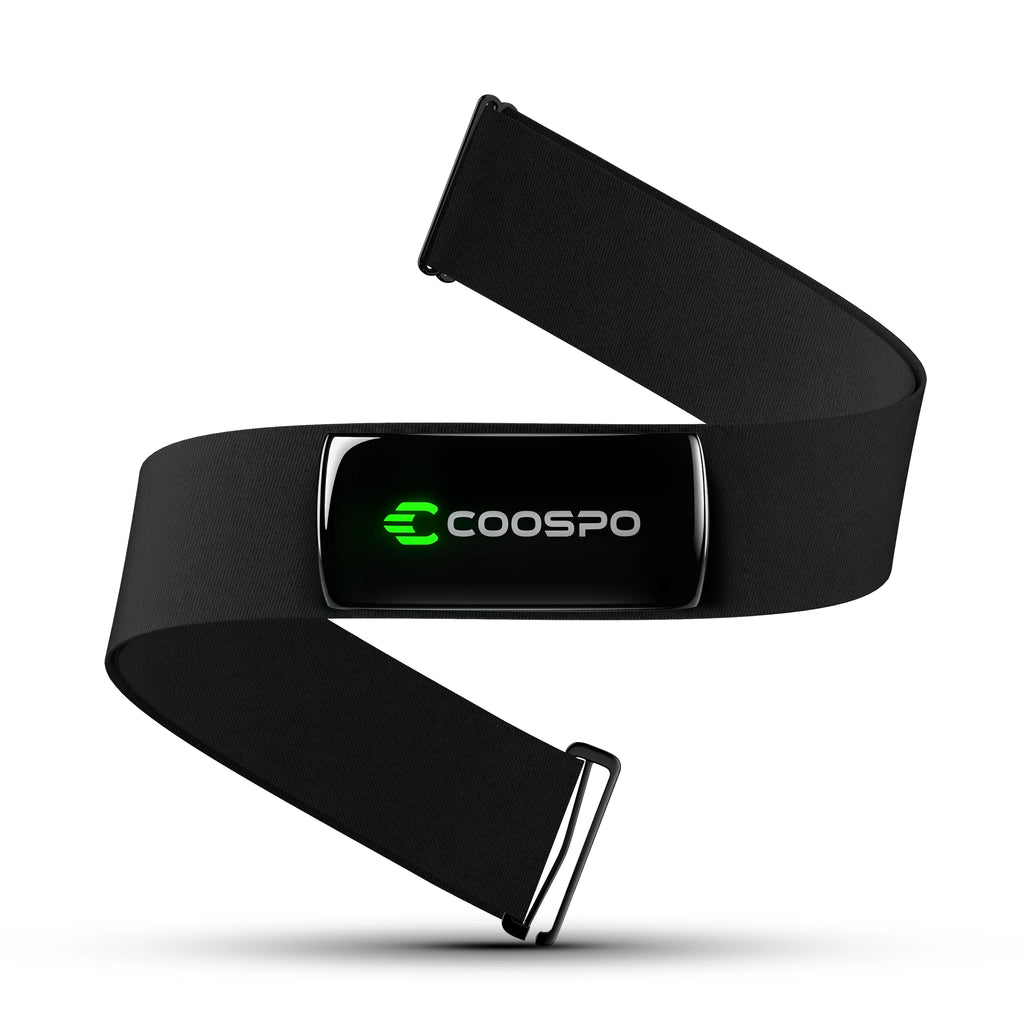 Ceinture Cardio Rechargeable COOSPO H9Z – Capteur de Fréquence Cardiaque Bluetooth 5.0 ANT+ Étanche IP67 pour Entraînement Sportif