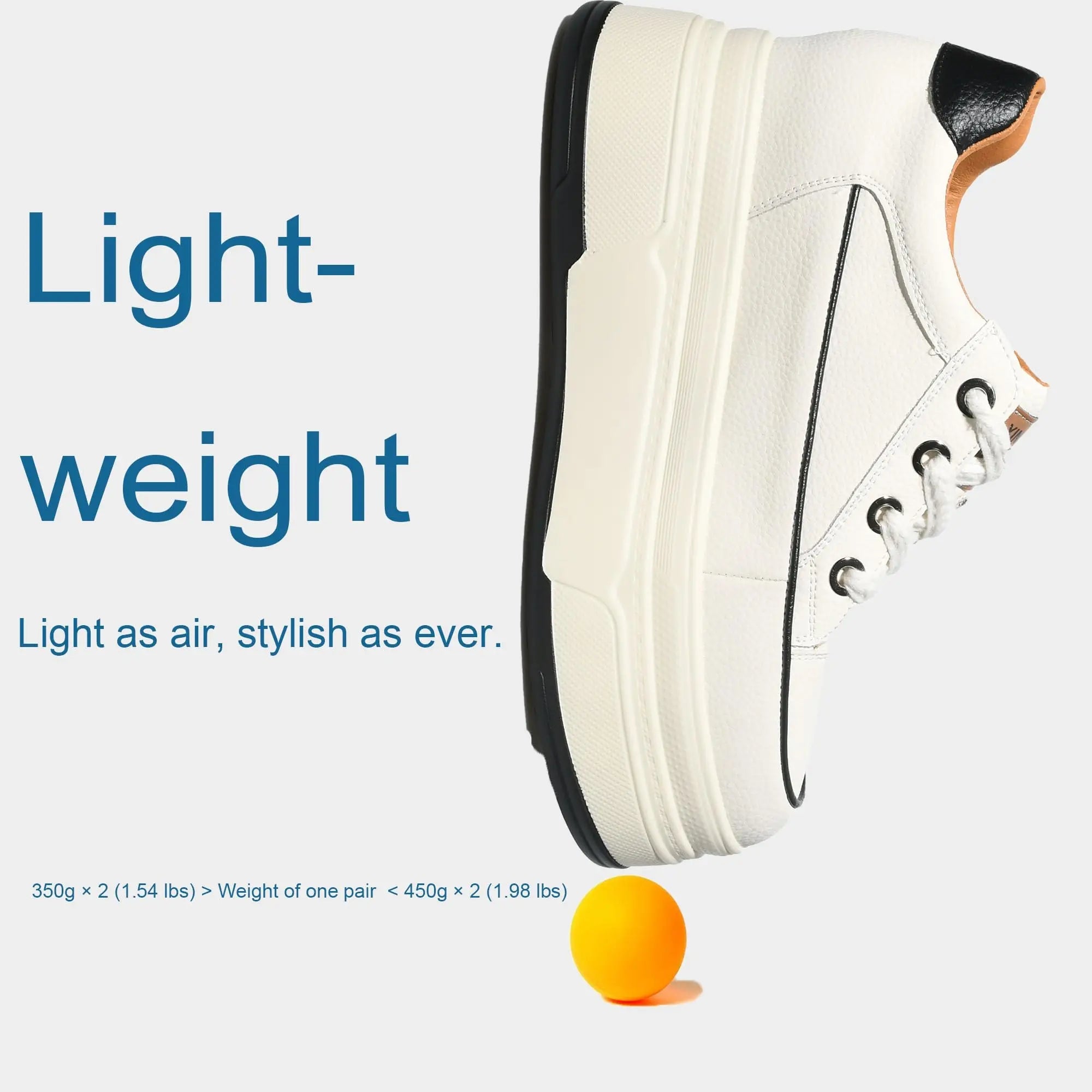 Baskets Plateforme en Cuir Véritable – Semelle Vulcanisée 9 cm – Confort & Style Casual Femme - Chaussures Femme - BDM Beauty & Fashion Intl.