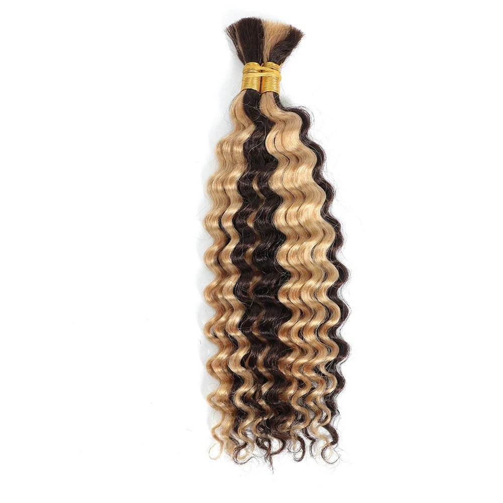 Cheveux Brésiliens Deep Wave Bulk Boho Crochet 100% - Extensions Cheveux - BDM Beauty & Fashion Intl.