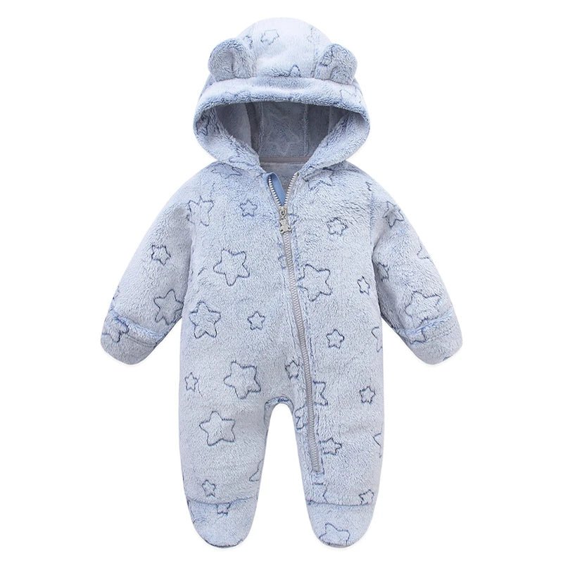 Combinaison Hiver Bébé – Pilote Chaud en Flanelle pour Garçon & Fille (0–12 Mois) - Combinaison bébé / Pilote hiver - BDM Beauty & Fashion Intl.
