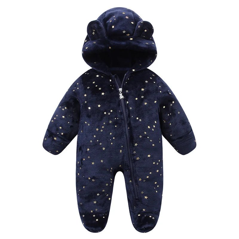 Combinaison Hiver Bébé – Pilote Chaud en Flanelle pour Garçon & Fille (0–12 Mois) - Combinaison bébé / Pilote hiver - BDM Beauty & Fashion Intl.