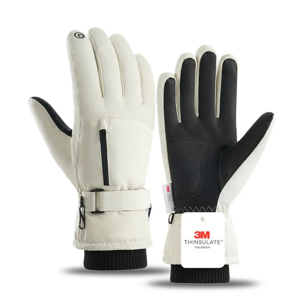 Gants d’Hiver - 40°C Imperméables & Antifroid | Tactile, Antidérapants, Cyclisme & Ski | Doublure Chaude Coupe - Vent - Accessoire Voiture – Hiver - BDM Beauty & Fashion Intl.