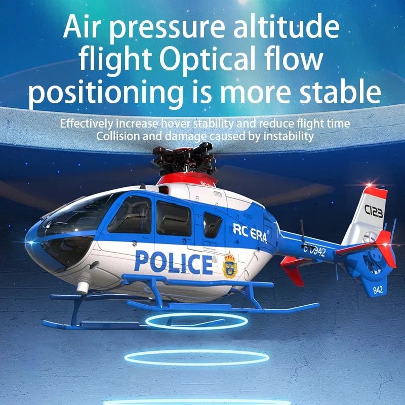 Hélicoptère RC Professionnel – Avion Télécommandé Rechargeable | Vol Stable, Décollage 1 - Clic, Jouet Enfant & Adulte RC C123/C189 - Hélicoptère Télécommandé RC - BDM Beauty & Fashion Intl.