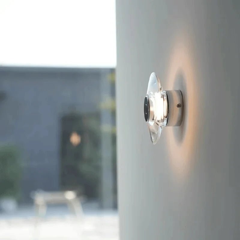 Lampe Murale Cristal – Applique LED Ronde Minimaliste - Lampe murale - BDM Beauty & Fashion Intl.