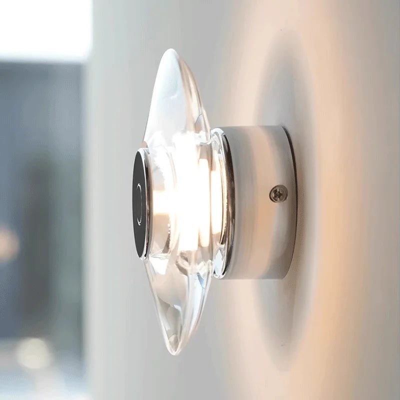 Lampe Murale Cristal – Applique LED Ronde Minimaliste - Lampe murale - BDM Beauty & Fashion Intl.