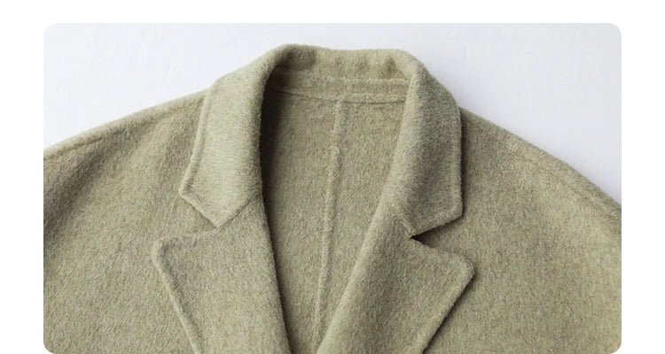 Manteau Hiver Femme – Laine Coupe Ample Élégant - Manteau Femme - BDM Beauty & Fashion Intl.