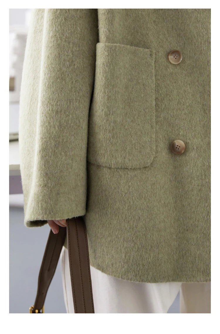 Manteau Hiver Femme – Laine Coupe Ample Élégant - Manteau Femme - BDM Beauty & Fashion Intl.