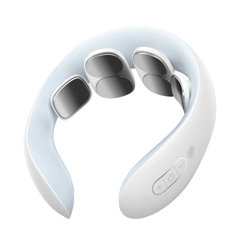 Masseur Cervical Électrique Chauffant – Pulse Therapy, Sans Fil | Soulagement des Douleurs au Cou & Épaules, Massage Portable - Masseur Cervical Chauffant - BDM Beauty & Fashion Intl.