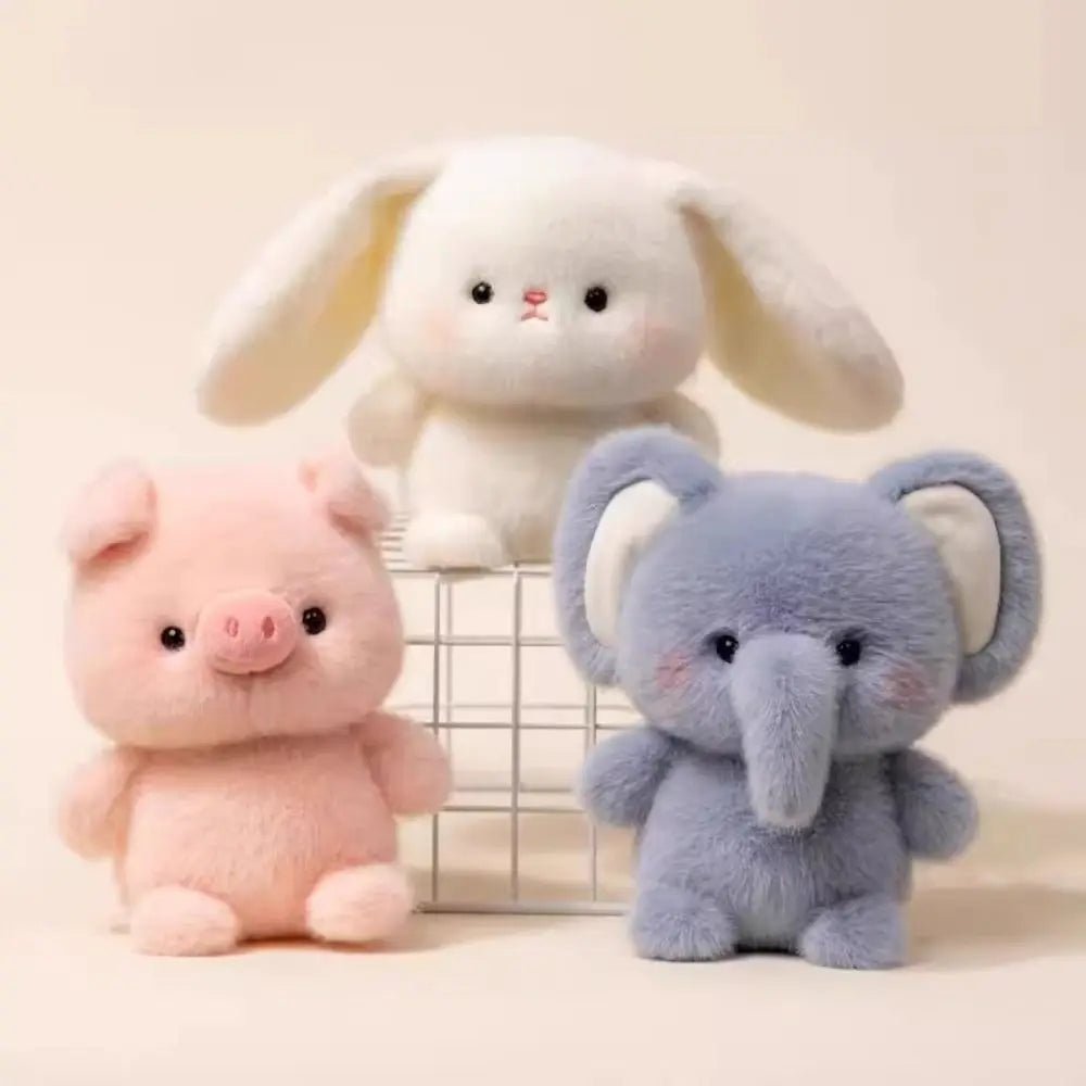 Peluche 16 cm – Capybara, Éléphant, Lapin et Ourson – Doudou Doux et Adorable - Peluche / Doudou - BDM Beauty & Fashion Intl.