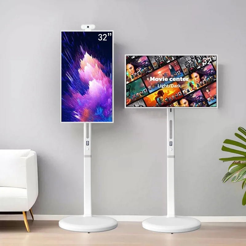 Téléviseur Intelligent 32" Écran Tactile – Smart TV Portable 8 Cœurs, WiFi, 8+128 Go, Support Inclus & Télécommande - Télévision & Écran Tactile - BDM Beauty & Fashion Intl.