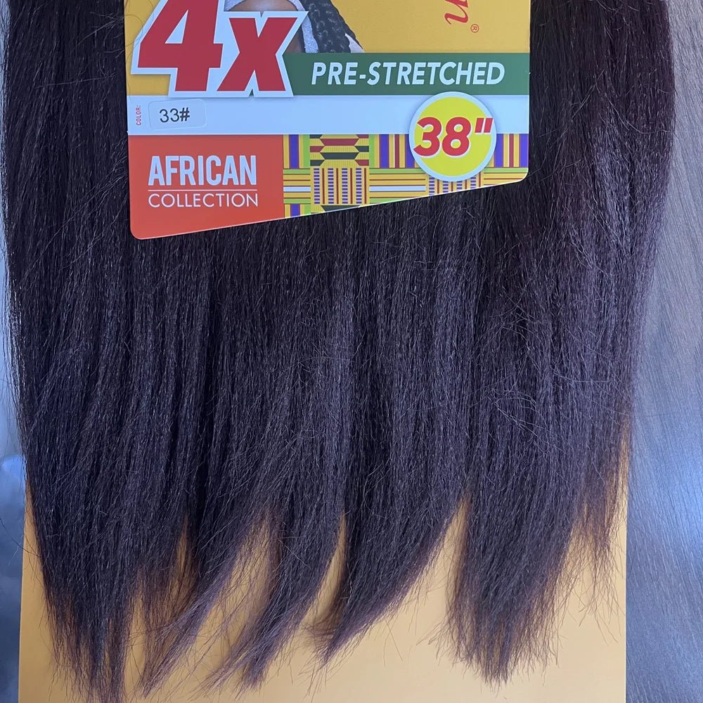 Tresses Synthétiques 38" Kanekalon Box Braids Lot 4 - Tresses Synthétiques - BDM Beauty & Fashion Intl.
