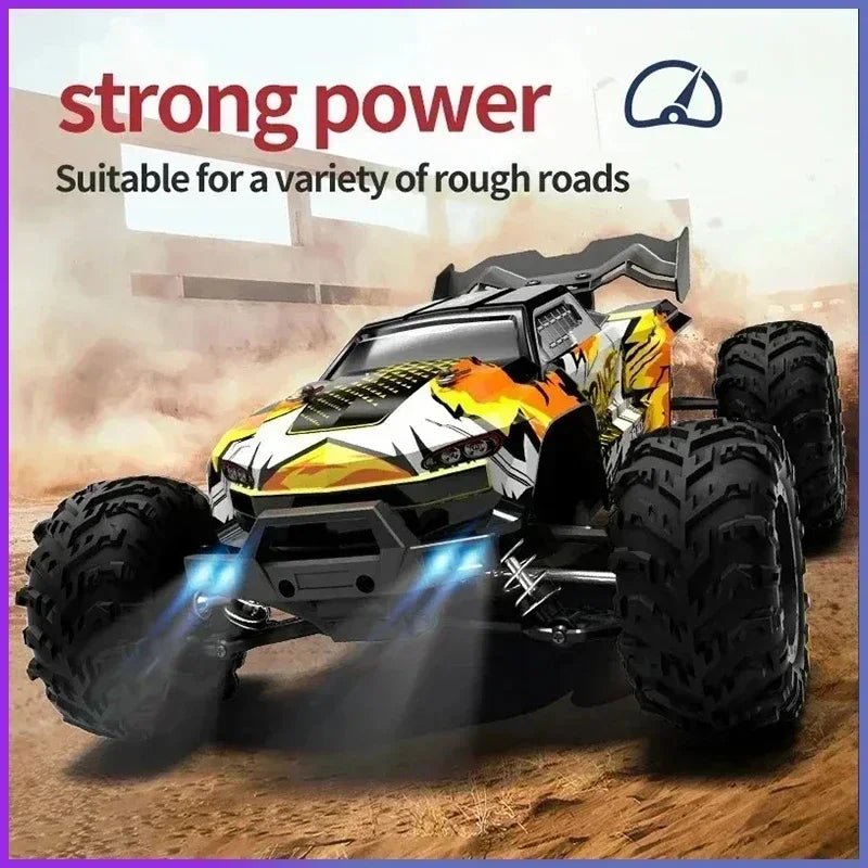 Voiture RC Brushless 4WD 1:16 – Haute Vitesse 70 km/h, Télécommande Longue Portée, Modèle Racing Tout - Terrain | SCY 16101/16102/16103 PRO - Voiture télécommandée - BDM Beauty & Fashion Intl.