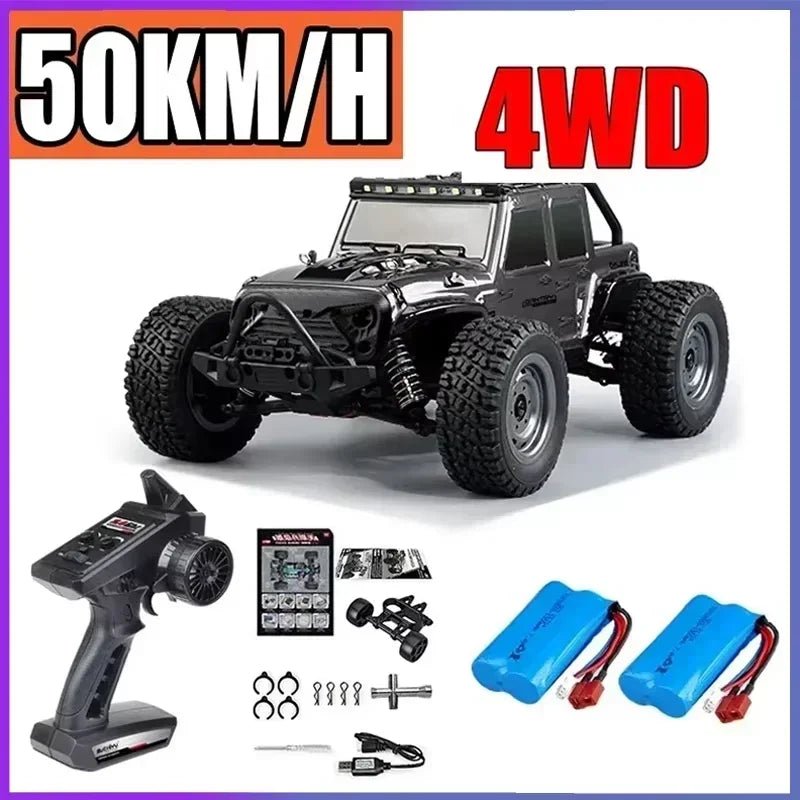 Voiture RC Brushless 4WD 1:16 – Haute Vitesse 70 km/h, Télécommande Longue Portée, Modèle Racing Tout - Terrain | SCY 16101/16102/16103 PRO - Voiture télécommandée - BDM Beauty & Fashion Intl.