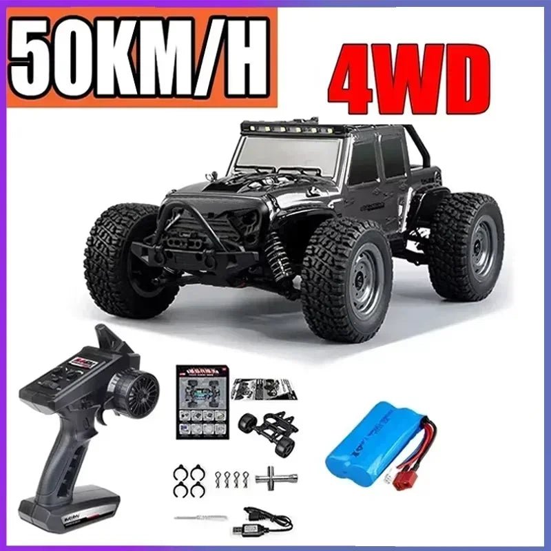 Voiture RC Brushless 4WD 1:16 – Haute Vitesse 70 km/h, Télécommande Longue Portée, Modèle Racing Tout - Terrain | SCY 16101/16102/16103 PRO - Voiture télécommandée - BDM Beauty & Fashion Intl.